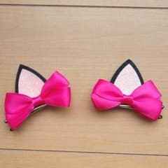 ねこみみ ピン 2つセットのサムネイル