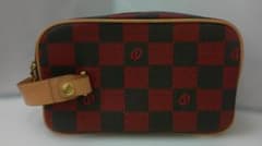 10008 CPG GOLF レッドチェック カートバッグ - メルカリ