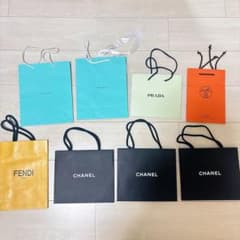 8枚セット】ハイブランド ブランド 紙袋 ショップ袋 - メルカリ