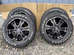 ハイエース 17インチBARBEROタイヤホイール4本セット215/60R17C - メルカリ