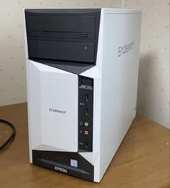 EPSON ホワイト 小型デスクトップパソコン AT20 Endeavor エプソンダイレクト 本体 ホワイト デスクトップPC Endeavor Windowsデスクトップ