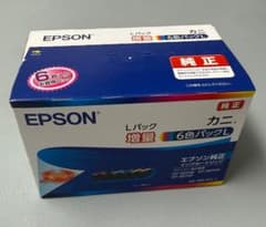 純正インクカートリッジ EPSON KNI-6CL-L 6色パックL 増量 カニ - メルカリ