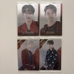 SEVENTEEN ウエハース ジョンハン ジョシュア ジュン ウォヌ 4枚のサムネイル