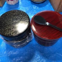 おひつ　丸型重箱　2点セットのサムネイル