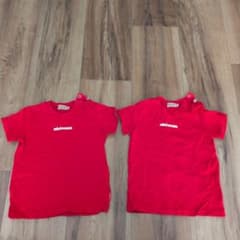 MIKI HOUSE 赤 Tシャツ 90サイズのサムネイル