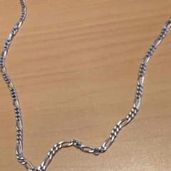 シルバー925 4mmフィガロチェーン45㎝のサムネイル