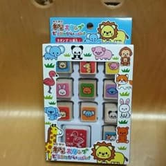 ゆっち様専用　木製スタンプ　動物がいっぱい！のサムネイル