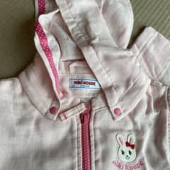 ミキハウス うさこ　ピンク ジャケット 90cmのサムネイル