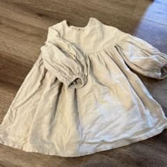 ぽわん袖ワンピース　韓国服のサムネイル