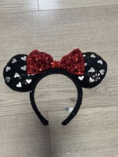 Disney Resort ミニー カチューシャ スパンコール ハートのサムネイル