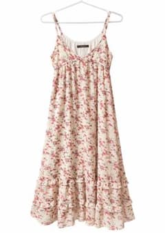 CIAOPANIC 花柄 キャミワンピース ロング丈のサムネイル
