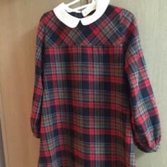 赤チェックワンピースのサムネイル