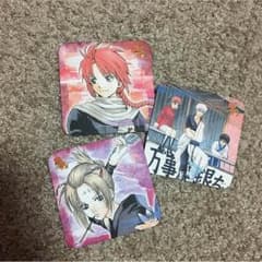新品!! 銀魂 神威 月詠 万事屋コースターのサムネイル