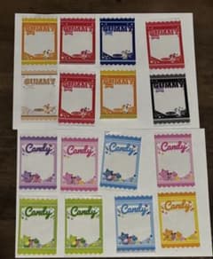 全色セット セリアamifa クリアテープ お菓子パッケージ グミ キャンディのサムネイル