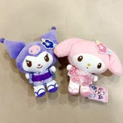 サンリオ ハイビスカス浴衣ちょいデカドール クロミ マイメロディ 2点セットのサムネイル