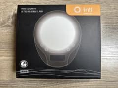 『超美品』光目覚まし時計 inti4s ブラック INTI4SBLACKのサムネイル