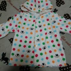 baby用のミキハウスのバスローブのサムネイル