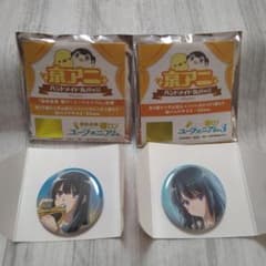 響け！ユーフォニアム 京アニ ハンドメイド缶バッジ 高坂麗奈2種