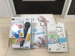 wii 本体 ソフトセット リモコン二個付きのサムネイル