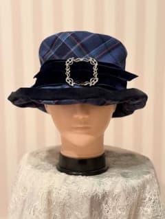 Jane Marple タータンチェック ハットのサムネイル