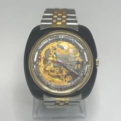 稼働】CITIZEN シチズン ブラッキー 両面スケルトン 自動巻き - メルカリ