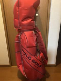 POLO GOLF レッドキャディバッグのサムネイル