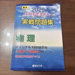 2025 大学入学共通テスト 実戦問題集 物理 駿台のサムネイル