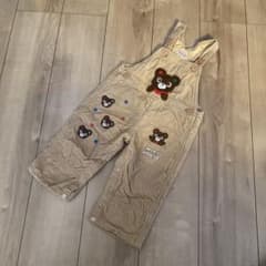 美品⭐︎MIKI HOUSE コーデュロイ オーバーオール 80サイズ - メルカリ