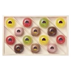 【最終お値下げ中】ゴディバ　ムースショコラ　エ　カカオフルーツジュレ　14個入りのサムネイル