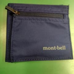 mont-bell フラットワレット 二つ折り財布 ネイビーのサムネイル