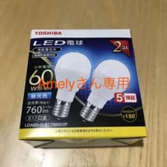 LED小型電球E17 60W形相当のサムネイル