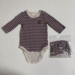 バースデイ cottoli ロンパース ボンネット 2点セット 70cmのサムネイル