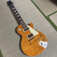 Burny バーニー レスポールタイプ エレキギター オレンジ※テールピース欠品 Burny バーニー レスポールタイプ エレキギター オレンジ※テールピース