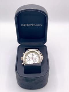 ◯【稼働】EMPORIO ARMANI エンポリオ・アルマーニ 腕時計 ケース付