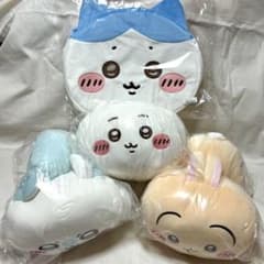 【新品】ちいかわ 4点セット ぬいぐるみ うさぎ モモンガ ハチワレ