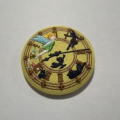 ディズニー ピーターパン 刺繍 缶バッジのサムネイル