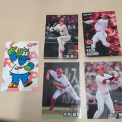 プロ野球チップスカード 広島東洋カープ 選手カード5枚セット - メルカリ
