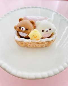 ミニスクイーズ　スクイーズ　動物　くま　ひよこのサムネイル