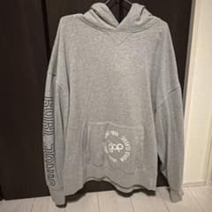 Gap 1969 ロゴプリント パーカー グレーのサムネイル