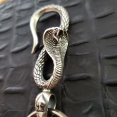 Atelier Shima キーフック チェーン 925 ケルト&コブラ 銀製