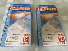白十字 FCワンタッチパッド Lサイズ 12枚入 2箱セットのサムネイル