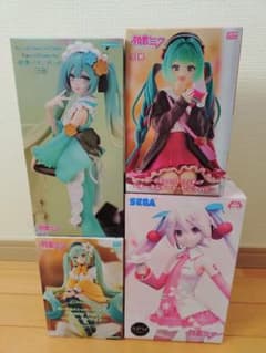 【未開封】初音ミク プライズ 4点セットのサムネイル
