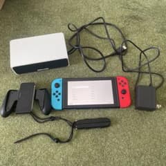 Switch本体　箱無し完品　美品　最安値のサムネイル