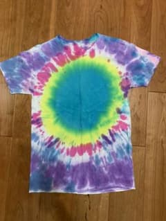 【ワンコイン即決】タイダイ柄Tシャツ（Mサイズ）のサムネイル