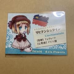 ヘタリア リヒテンシュタイン 缶バッジコレクション カード - メルカリ
