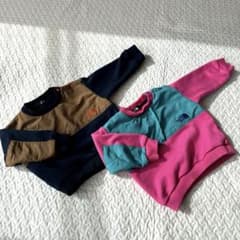 THE NORTH FACE トレーナー 80㎝ 2点セット 男女双子 - メルカリ