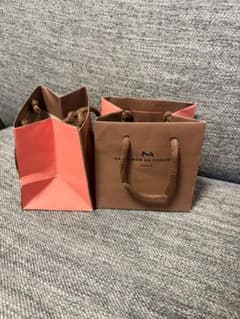 LA MAISON DU CHOCOLAT ショップ袋 2個セット - メルカリ