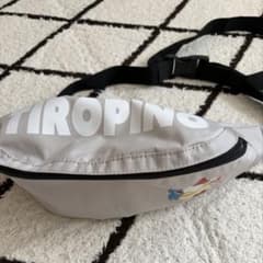 最終値下げ　ちろぴの ウエストバッグ グレーのサムネイル