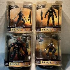 フィギュア 3 HALO TOYS 【未開封】McFARLANE 4体セット Etsy - Mcfarlane 3 Halo ゲームキャラクター