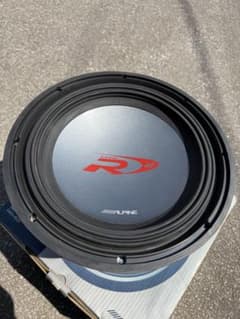 アルパイン ALPINE サブウーファー SWR-1242D 12インチ 30㌢ - メルカリ